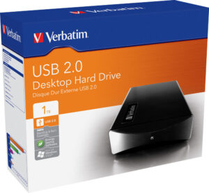 Disco duro externo "Verbatim" USB 2.0, 1 TB