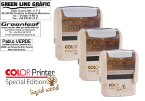 Sello personalizado Printer 20 "Liquid Wood"
