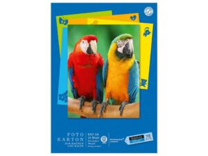 Cartulina reciclada A4, 300 g/m2, colores surtidos