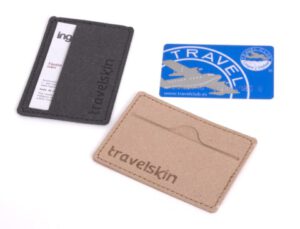 Tarjetero Travelskin, negro