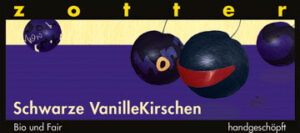 Chocolate Zotter "Cereza Negra de Vainilla"