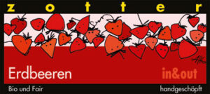 Chocolate Zotter "Fresas in&out"