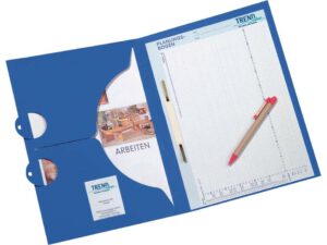 Carpeta congreso "Color", azul