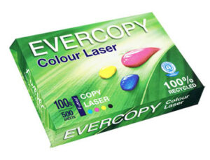 Papel reciclado "Evercopy Colour Laser" A4 90 g/m²