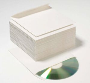 100 Sobres reciclados CDs