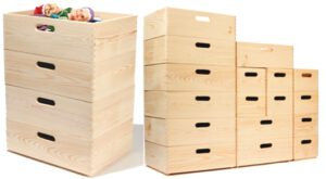 4 Cajas apilables "Vent" grande