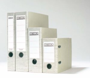 Archivador de palanca "Aspecto Cuero" 5cm