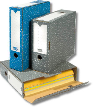 Archivos definitivos A4 “Nips“ lomo 10cm, negro