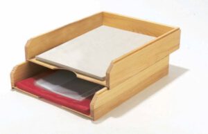 Bandeja simple de madera