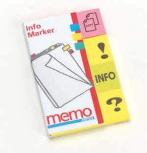 Banderitas "memo" Info