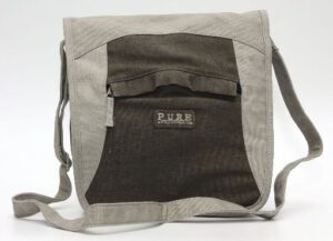 Bandolera "Pure" 0011, verde caqui