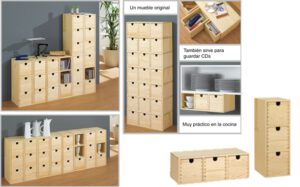 Cajonera FSC, 3 cajones