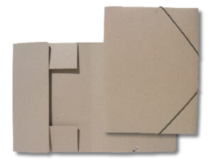 Carpeta 3 solapas "Eco" negro