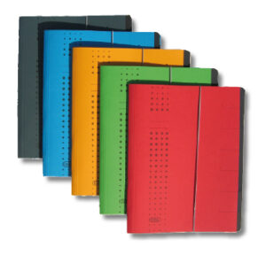 Carpeta clasificadora "Chic" 12 bolsillos, amarillo