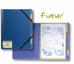 Carpeta clasificadora "Forever" azul cobalto