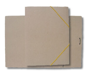 Carpeta de gomas "Eco" amarillo