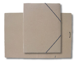 Carpeta de gomas "Eco" azul