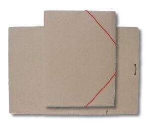 Carpeta de gomas "Eco" rojo