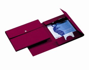 Carpeta portadocumentos "Elegance" burdeos