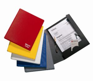 Carpeta presentación "Ola Fina" blanco