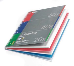 Cuaderno "College Trio"