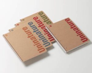 Cuaderno espiral "Uninature" 155x215, cuadriculado