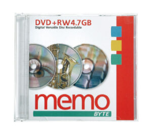 DVD+RW "memo" caja estándar