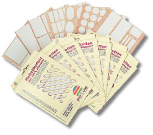 Etiquetas adhesivas universales, 12x18mm