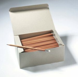 Lápices FSC, hexagonal sin goma, 12 ud.