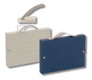 Maletín "Fagus" asa cuerda, natural