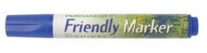 Marcador Friendly Marker, biselada, azul
