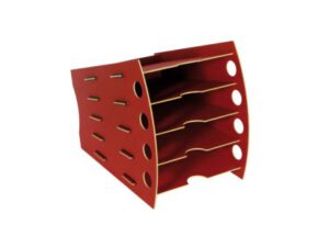 Módulo de archivo "Abanico" rojo