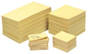 Notas adhesivas 50 x 40mm, amarillo