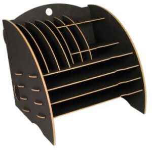 Organizador de sobremesa "Big Organizer" negro