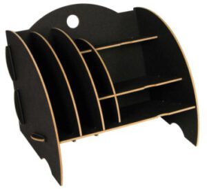 Organizador de sobremesa "Mini" negro