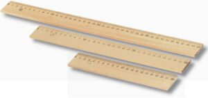 Regla de madera de 40cm