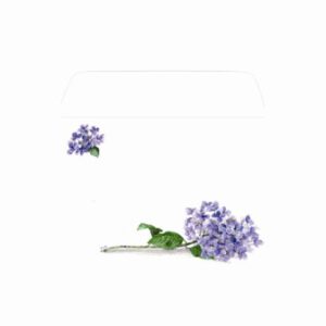 Sobres decorados "Lila"