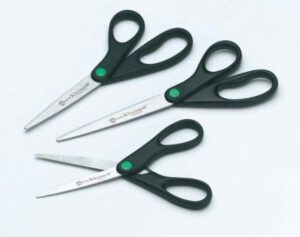 Tijeras con plástico reciclado, 18cm