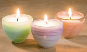 Velas aromáticas, naranja