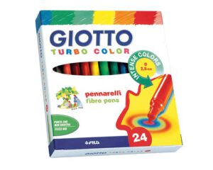 Rotuladores Giotto "Turbo Color" 24 colores
