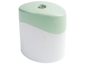 Sacapuntas de bote "Bioplástico" sencillo, menta