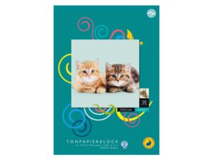 Bloc de cartulinas A4, 130 g/m2, colores surtidos